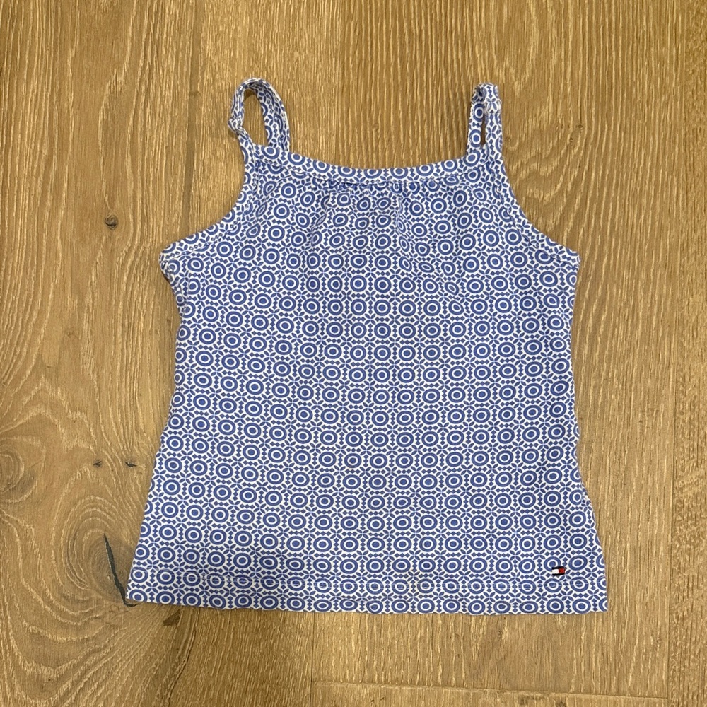 Tommy Hilfiger Blue Patterned Camisole